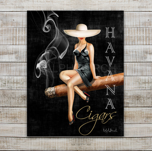 Havana Cigar Wall Art by Ralph Burch