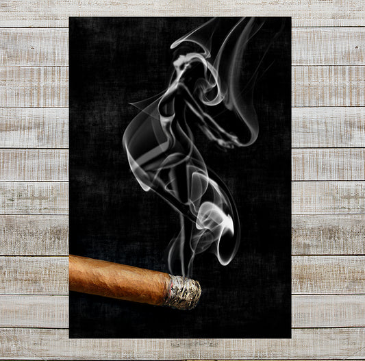 Smoke Cigar Wall Art by Ralph Burch