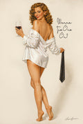 Retro pin-up girl holding wine glass and necktie in vintage cocktail lounge inspired wall art by Ralph Burch

Additional Alt Tags
Vintage pin-up art print with playful cocktail theme
Retro glamour pin-up girl wall décor for home bars
Mid-century inspired pin-up painting with wine glass
Classic 1950s style pin-up artwork by Ralph Burch
Flirty retro pin-up canvas art for cocktail lounges
Vintage-inspired pin-up girl holding necktie and wine
Retro lounge style wall art for whiskey bar décor
Elegant pin-up illu
